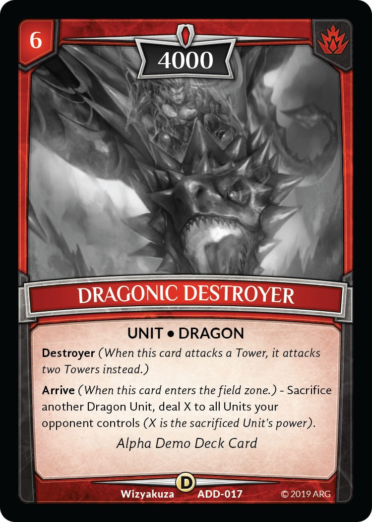 Dragonic Destroyer (17) [ADD] - Argent Saga TCG Single