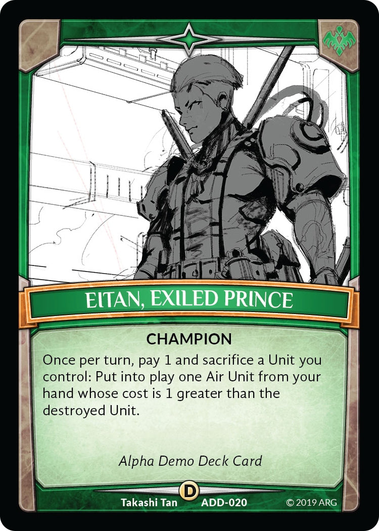 Eitan Exiled Prince (20) [ADD] - Argent Saga TCG Single
