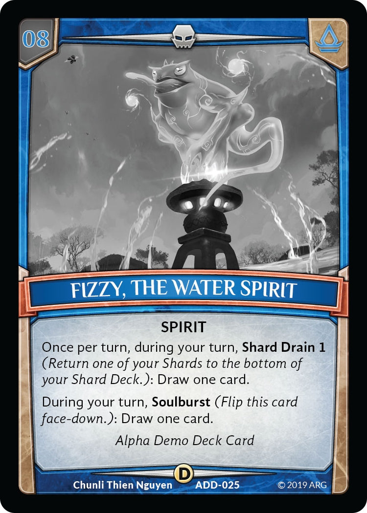 Fizzy the Water Spirit (25) [ADD] - Argent Saga TCG Single