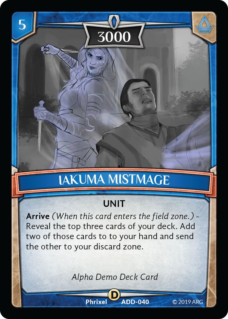 Iakuma Mistmage (40) [ADD] - Argent Saga TCG Single