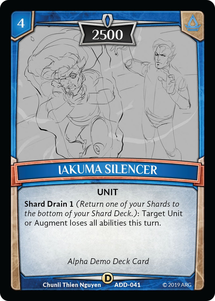 Iakuma Silencer (41) [ADD] - Argent Saga TCG Single