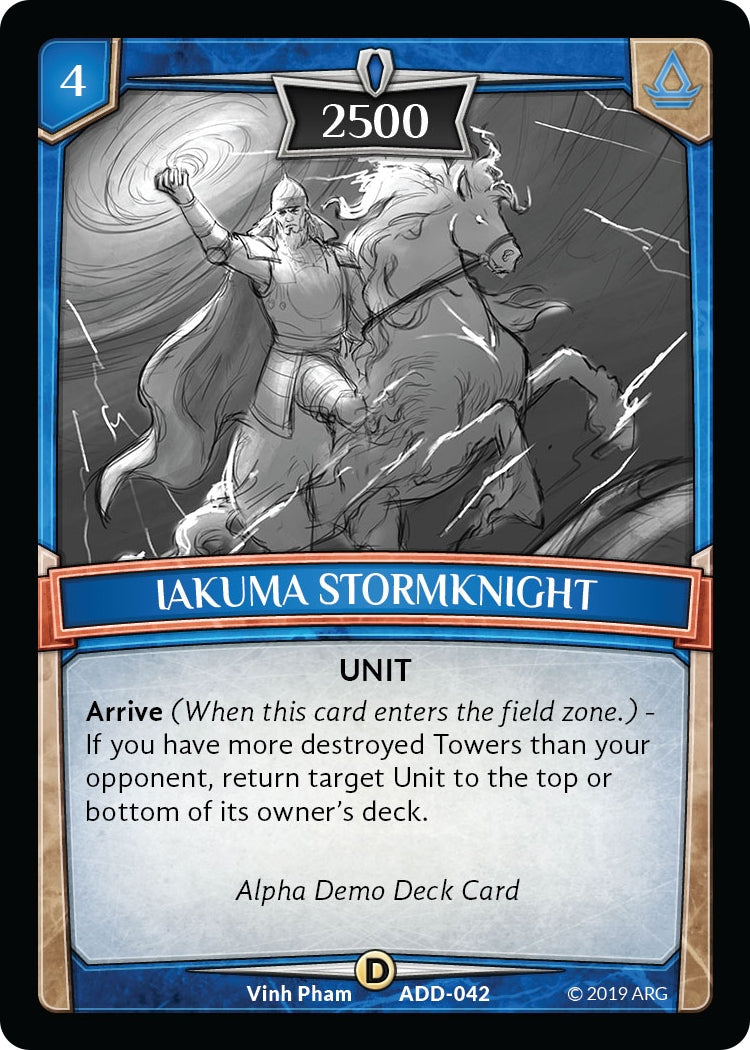 Iakuma Stormknight (42) [ADD] - Argent Saga TCG Single