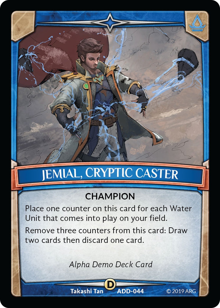 Jemial Cryptic Caster (44) [ADD] - Argent Saga TCG Single