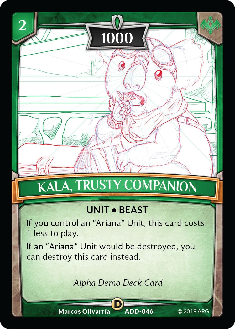 Kala Trusty Companion (46) [ADD] - Argent Saga TCG Single