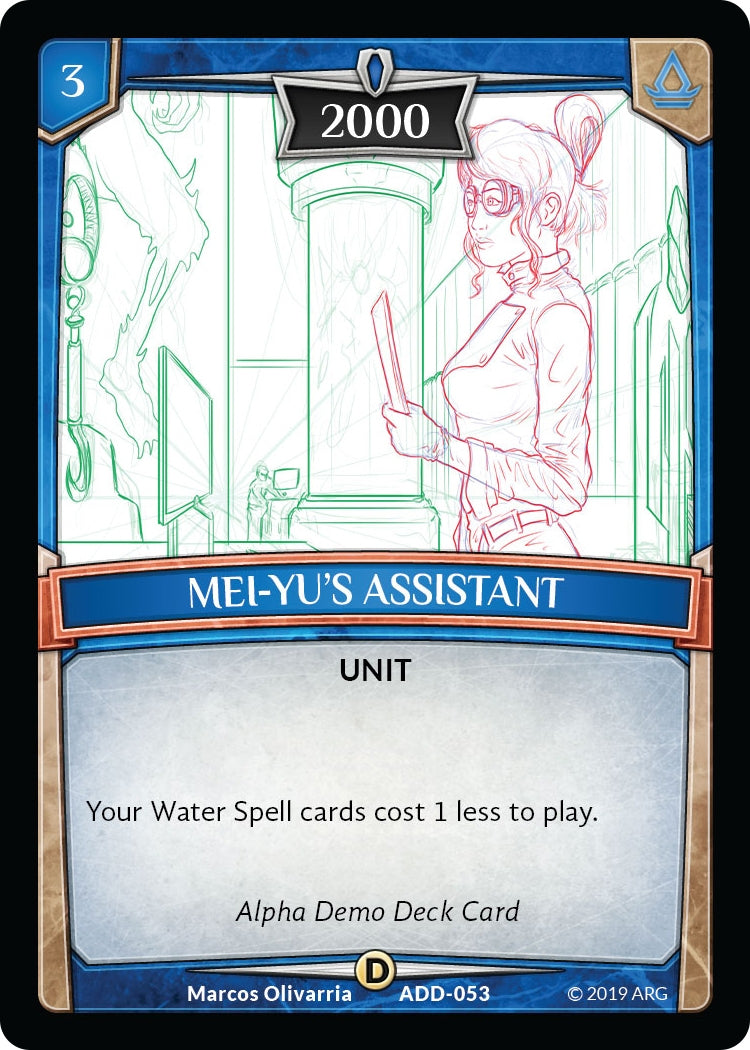 Mei-Yu’s Assistant (53) [ADD] - Argent Saga TCG Single