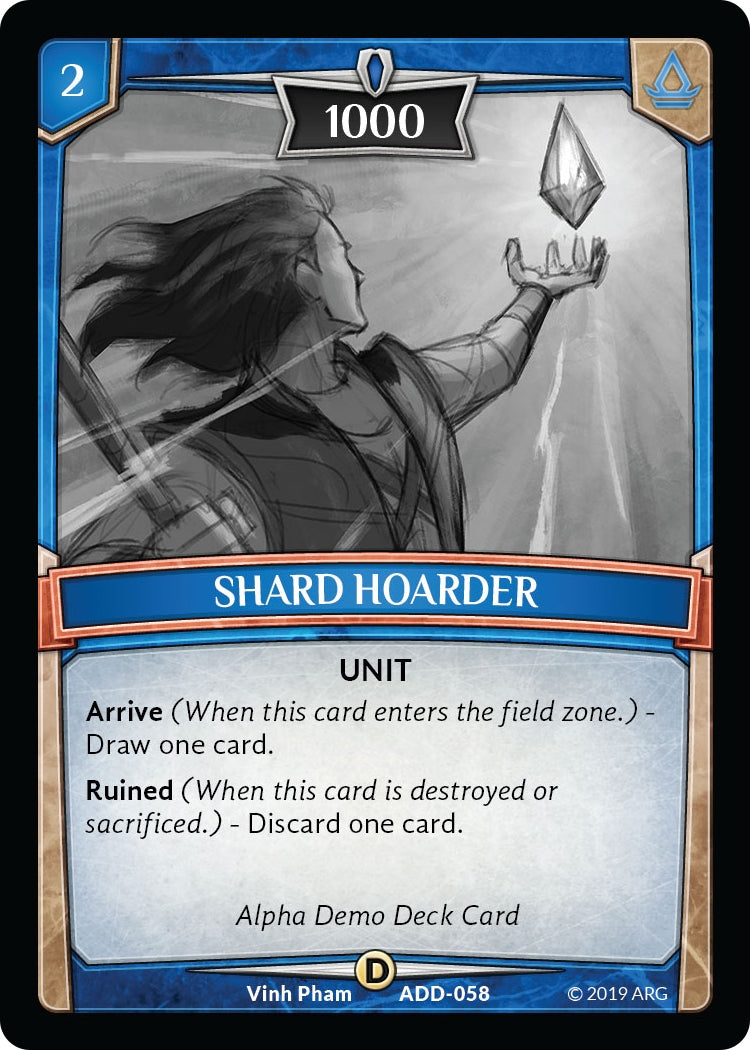 Shard Hoarder (58) [ADD] - Argent Saga TCG Single