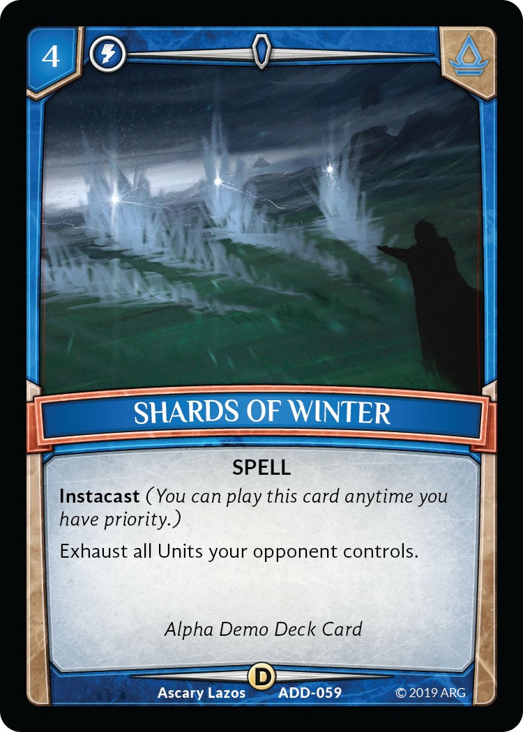 Shards of Winter (59) [ADD] - Argent Saga TCG Single