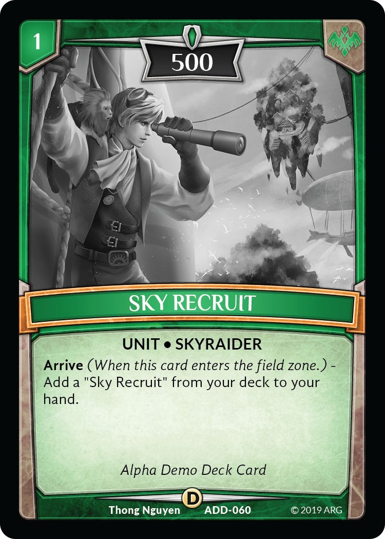 Sky Recruit (60) [ADD] - Argent Saga TCG Single