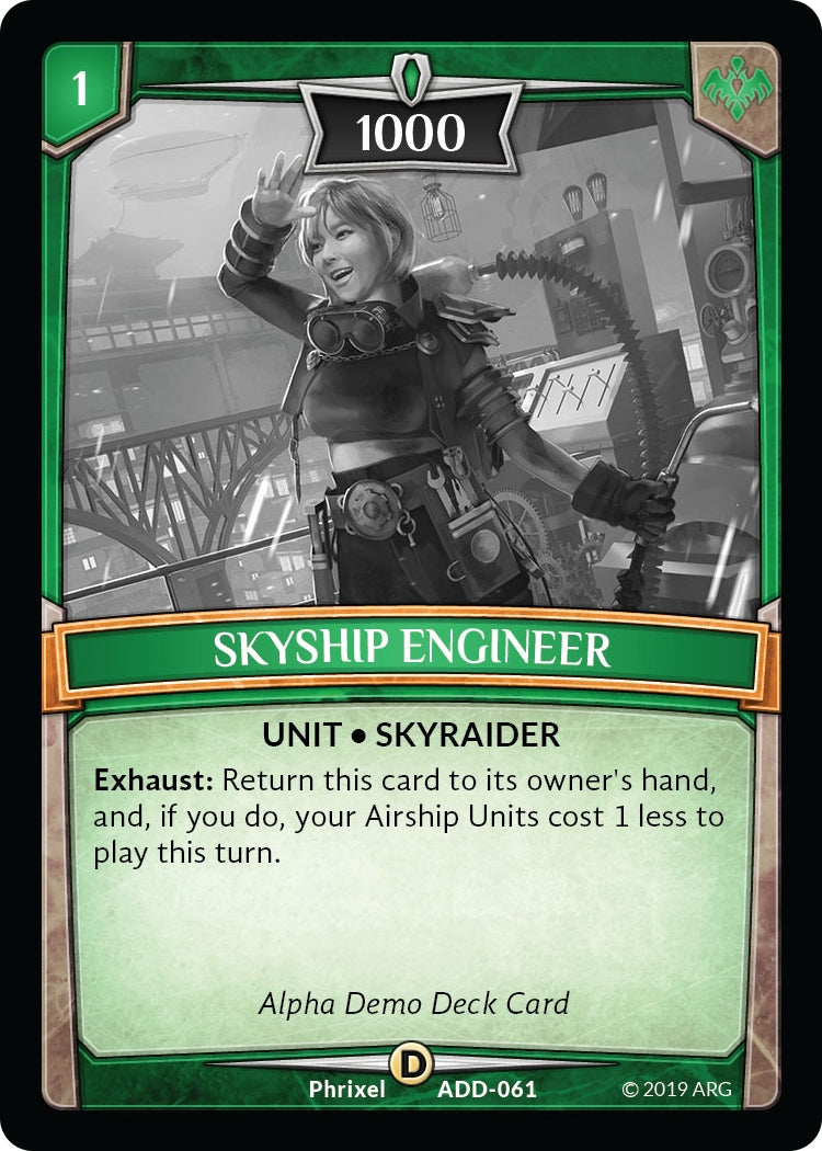 Skyship Engineer (61) [ADD] - Argent Saga TCG Single