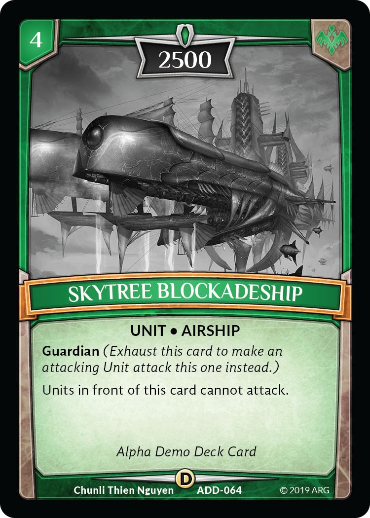 Skytree Blockadeship (64) [ADD] - Argent Saga TCG Single