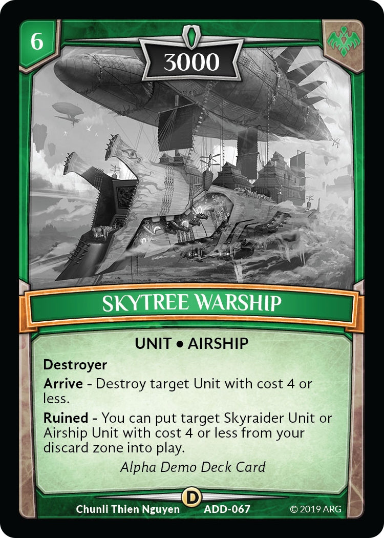 Skytree Warship (67) [ADD] - Argent Saga TCG Single