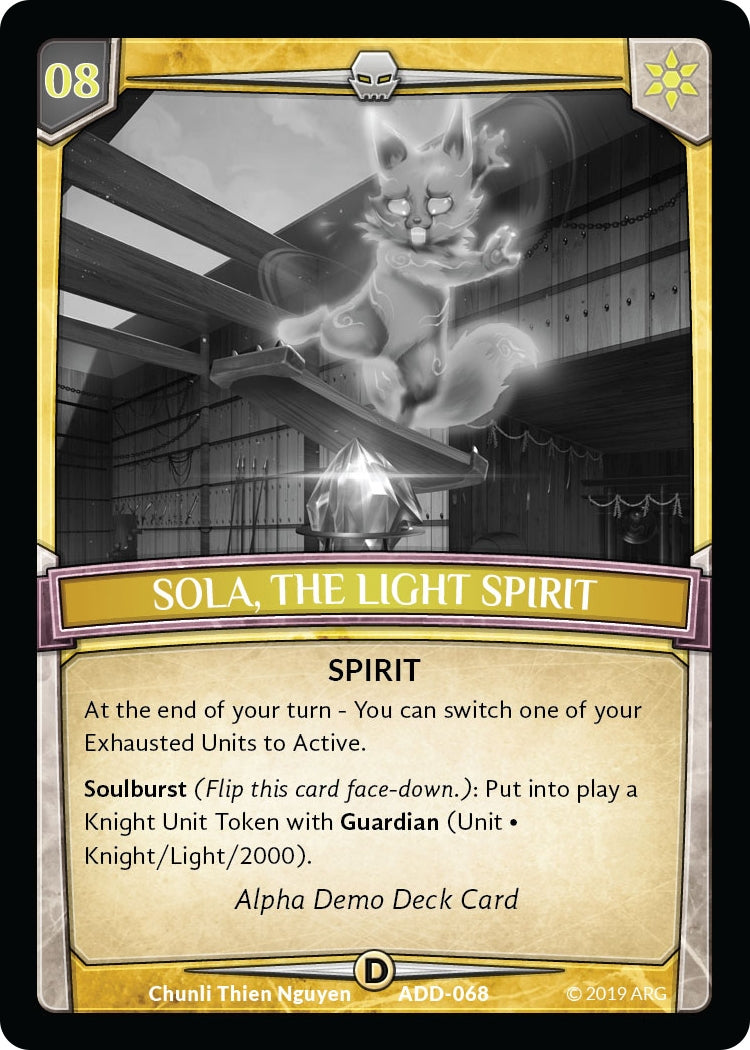 Sola the Light Spirit (68) [ADD] - Argent Saga TCG Single