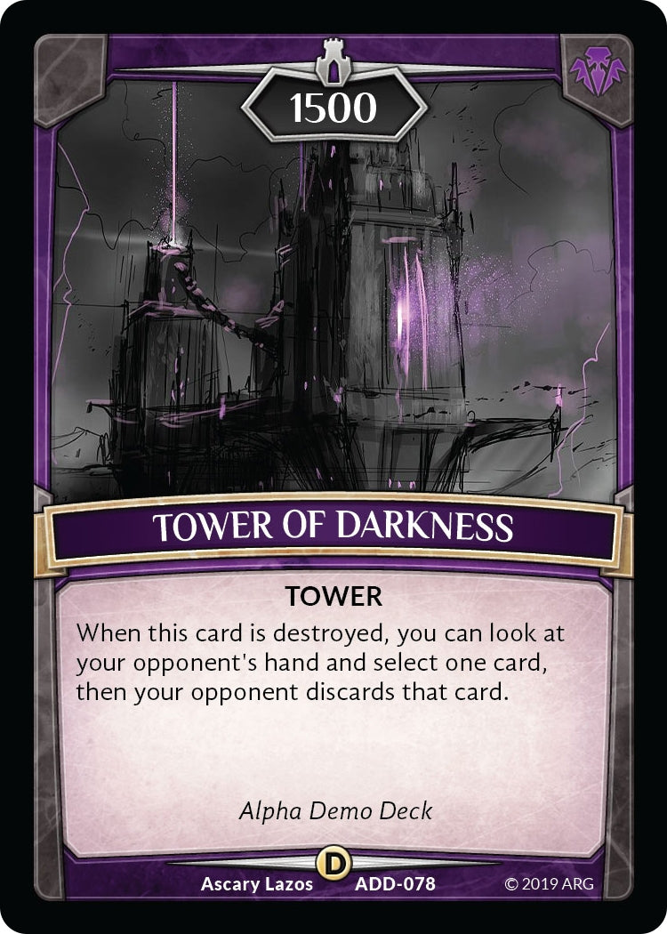 Tower of Darkness (78) [ADD] - Argent Saga TCG Single