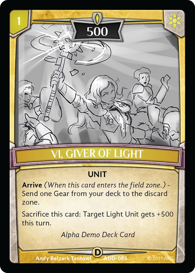 Vi Giver of Light (85) [ADD] - Argent Saga TCG Single