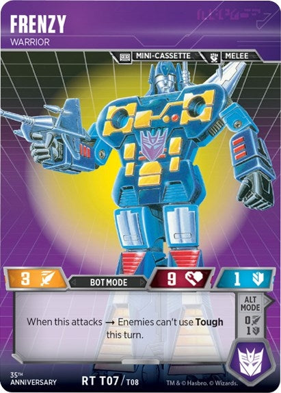 Frenzy - Warrior (708) [BvS35] - Transformers TCG Single