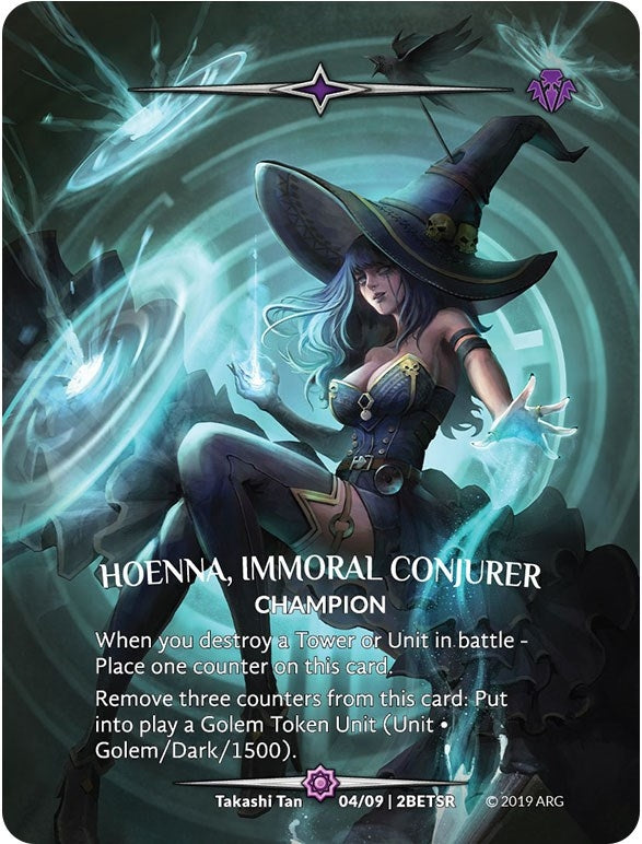 Hoenna Immoral Conjurer (SR) (4) [BET] - Argent Saga TCG Single