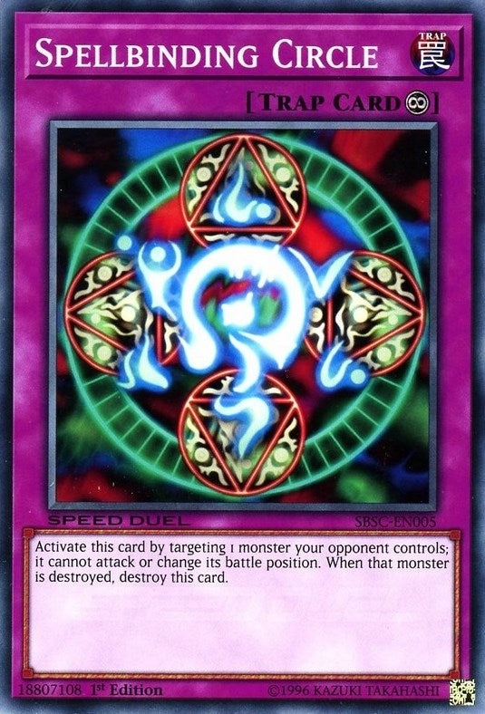Spellbinding Circle (5) (SBSC) - YuGiOh Single