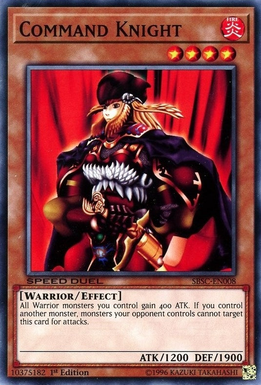 Command Knight (8) (SBSC) - YuGiOh Single