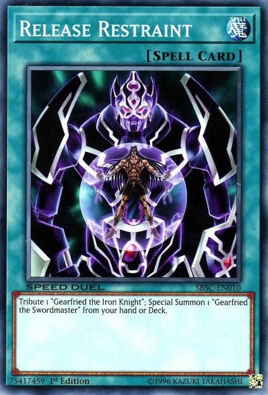 Release Restraint (10) (SBSC) - YuGiOh Single