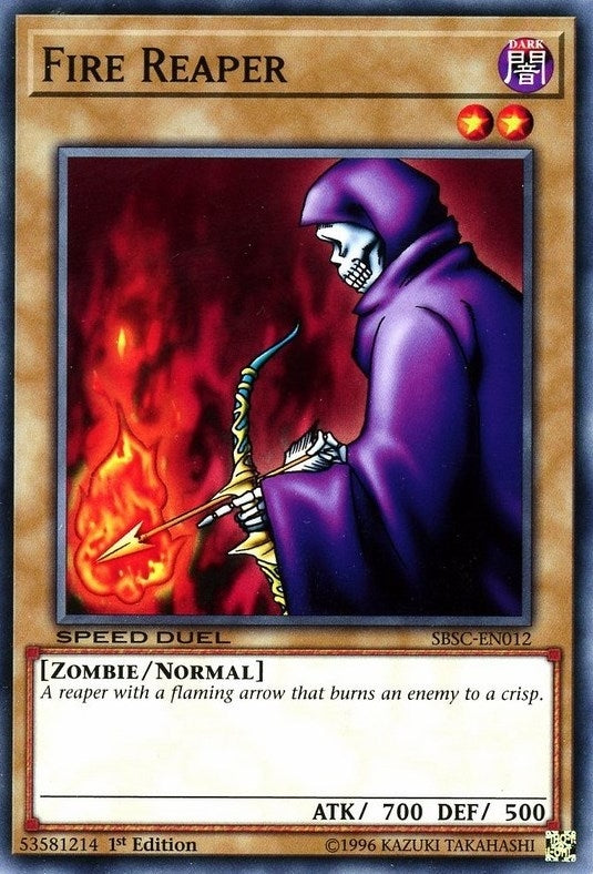 Fire Reaper (12) (SBSC) - YuGiOh Single