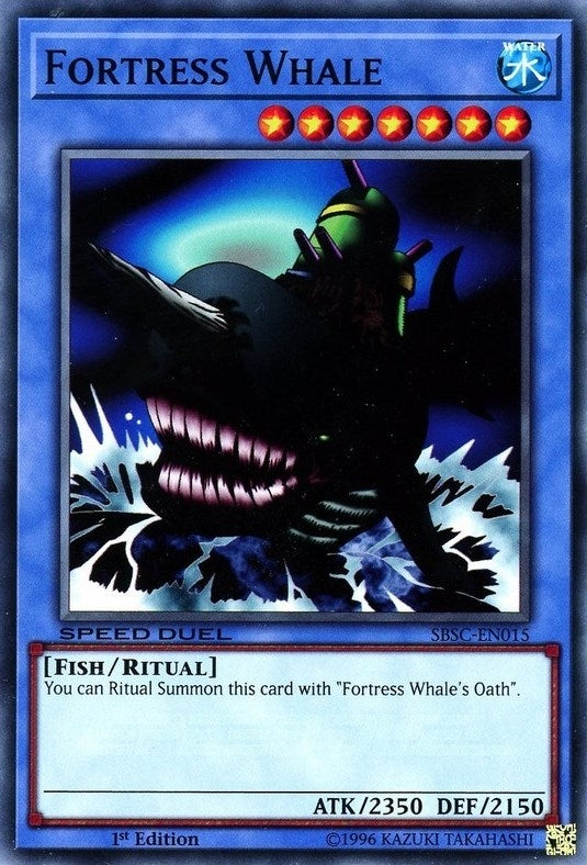 Fortress Whale (15) (SBSC) - YuGiOh Single