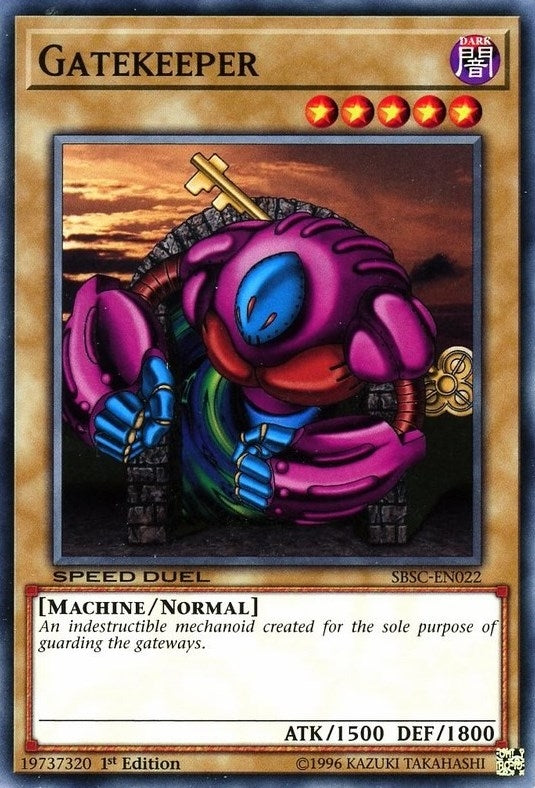 Gatekeeper (22) (SBSC) - YuGiOh Single
