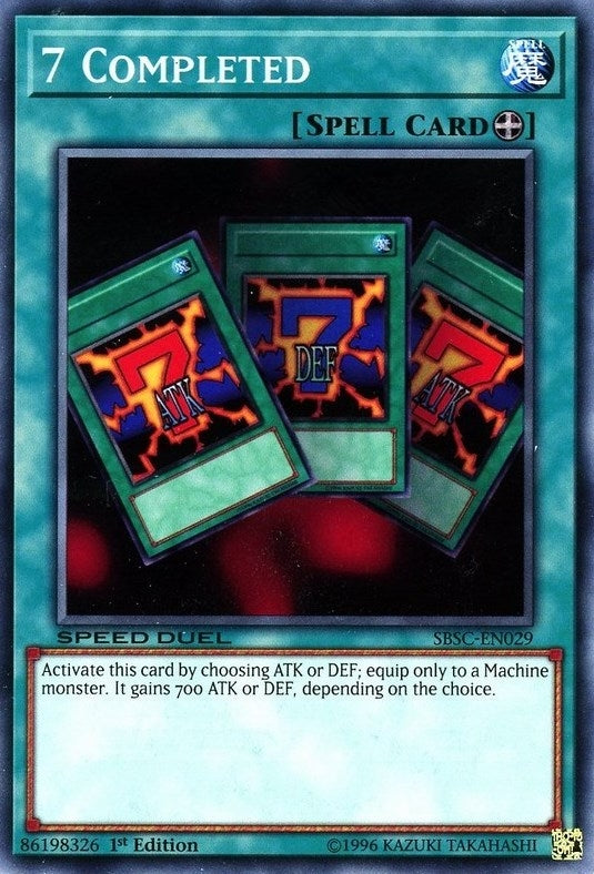 7 Completed (29) (SBSC) - YuGiOh Single