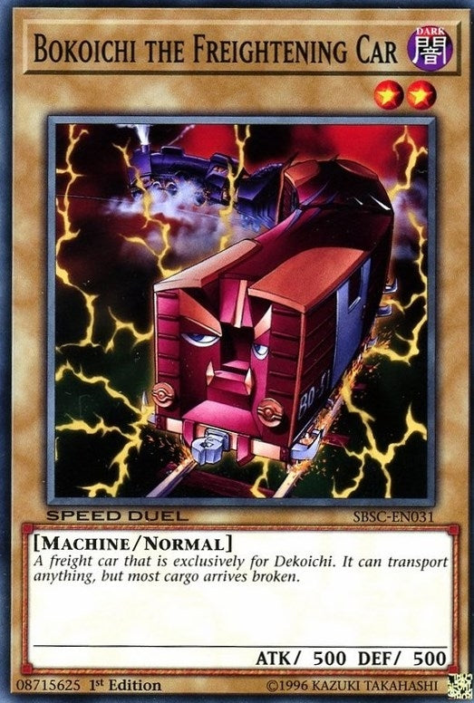 Bokoichi the Freightening Car (31) (SBSC) - YuGiOh Single