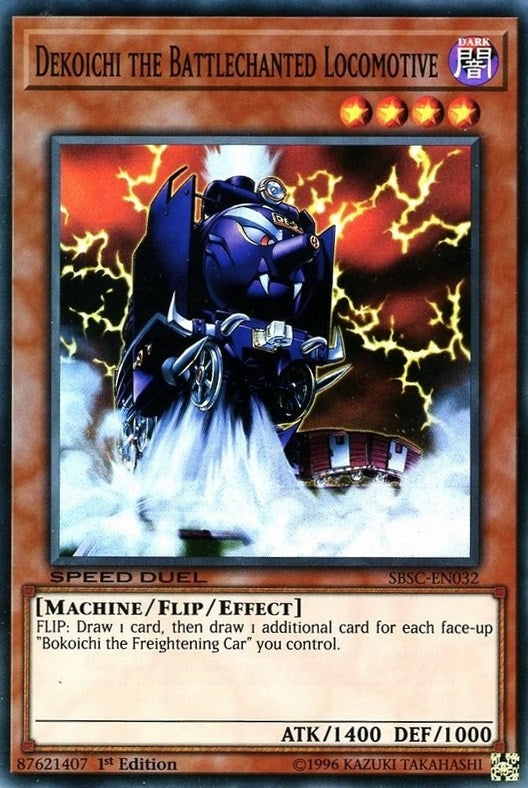 Dekoichi the Battlechanted Locomotive (32) (SBSC) - YuGiOh Single