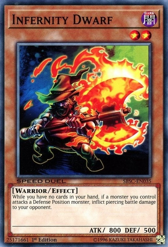 Infernity Dwarf (35) (SBSC) - YuGiOh Single
