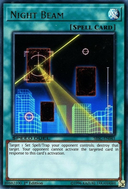 Night Beam (43) (SBSC) - YuGiOh Single