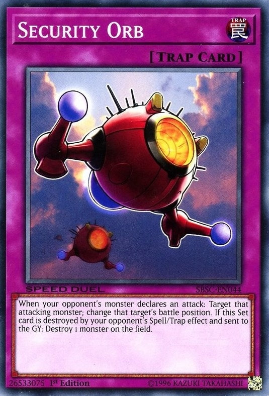 Security Orb (44) (SBSC) - YuGiOh Single