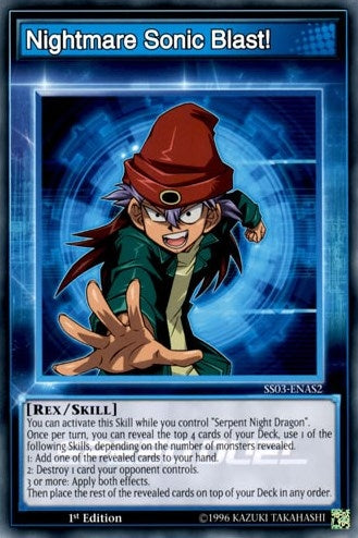 Nightmare Sonic Blast! (32) (SS03) - YuGiOh Single