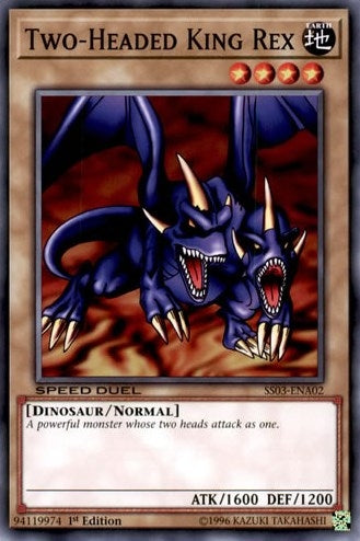 Two-Headed King Rex (302) (SS03) - YuGiOh Single