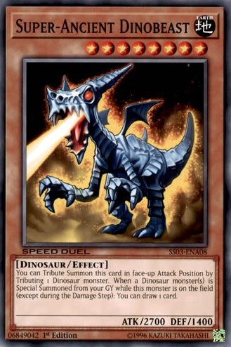 Super-Ancient Dinobeast (308) (SS03) - YuGiOh Single