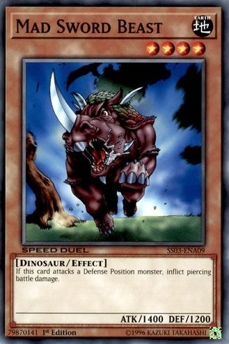 Mad Sword Beast (309) (SS03) - YuGiOh Single