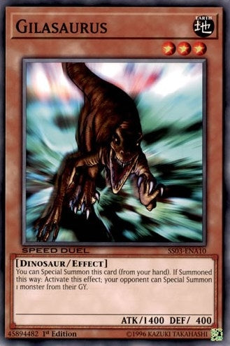 Gilasaurus (310) (SS03) - YuGiOh Single