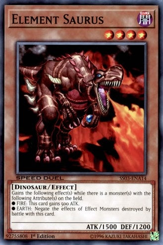 Element Saurus (314) (SS03) - YuGiOh Single