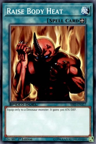 Raise Body Heat (317) (SS03) - YuGiOh Single
