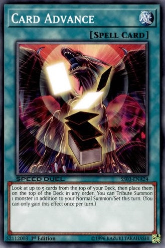 Card Advance (324) (SS03) - YuGiOh Single