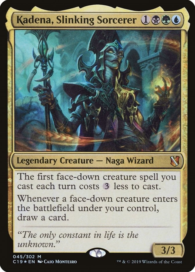 Kadena Slinking Sorcerer (45) [C19] - MTG Single