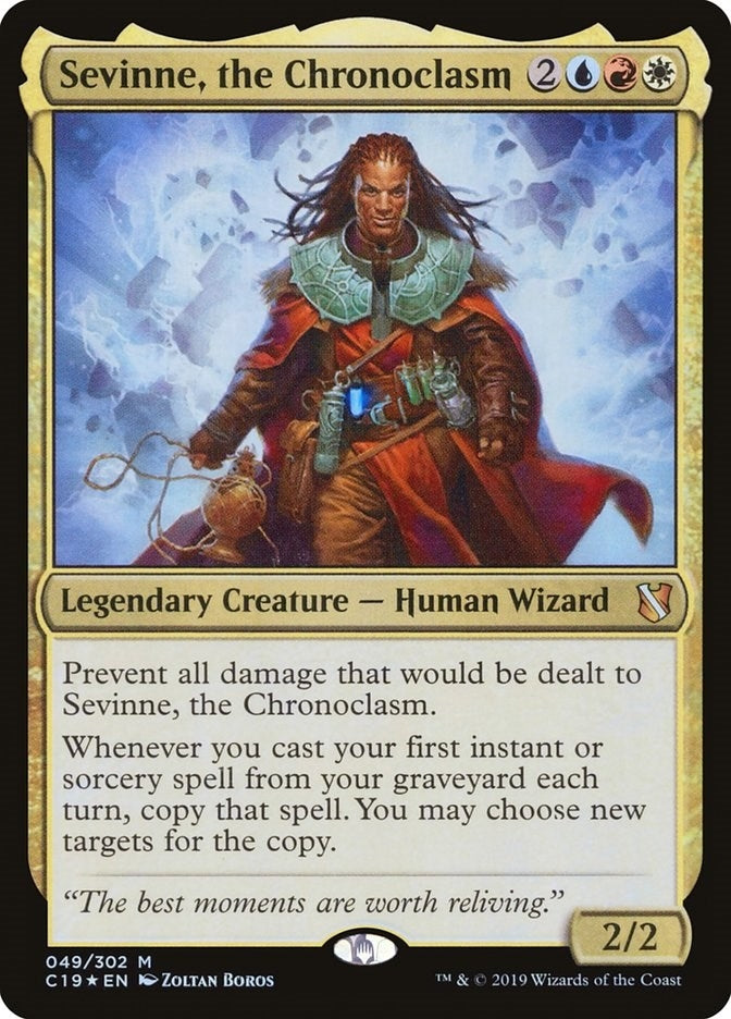 Sevinne the Chronoclasm (49) [C19] - MTG Single