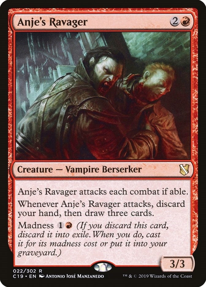 Anje’s Ravager (22) [C19] - MTG Single