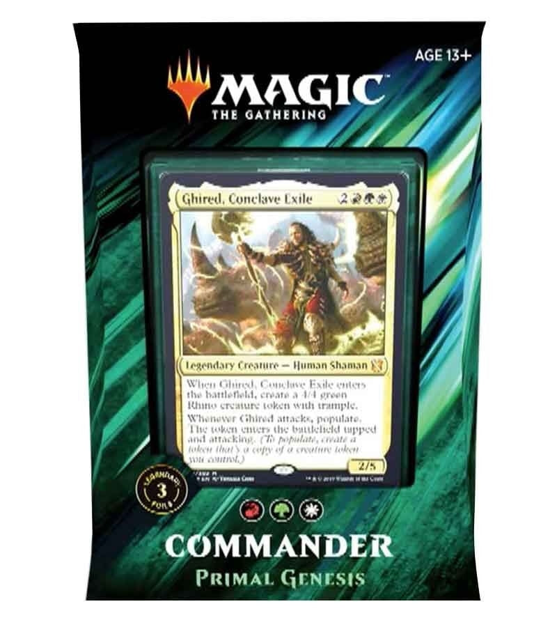 Commander 2019 Deck - Primal Genesis [C19] - MTG Sealed