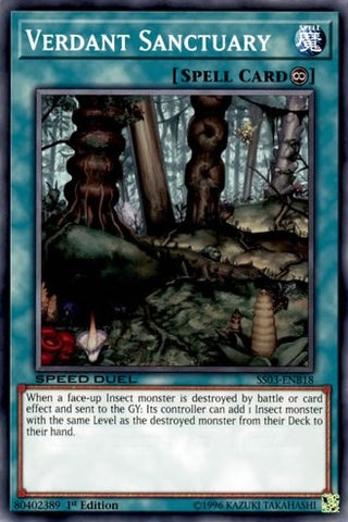 Verdant Sanctuary (318) (SS03) - YuGiOh Single