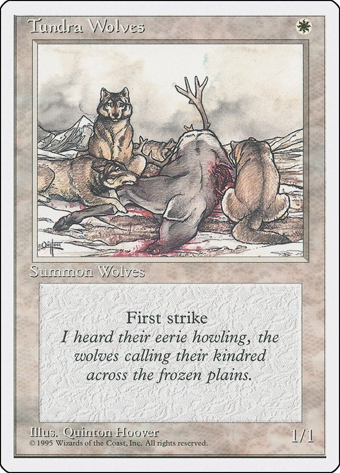 Tundra Wolves [4ED] - MTG Single