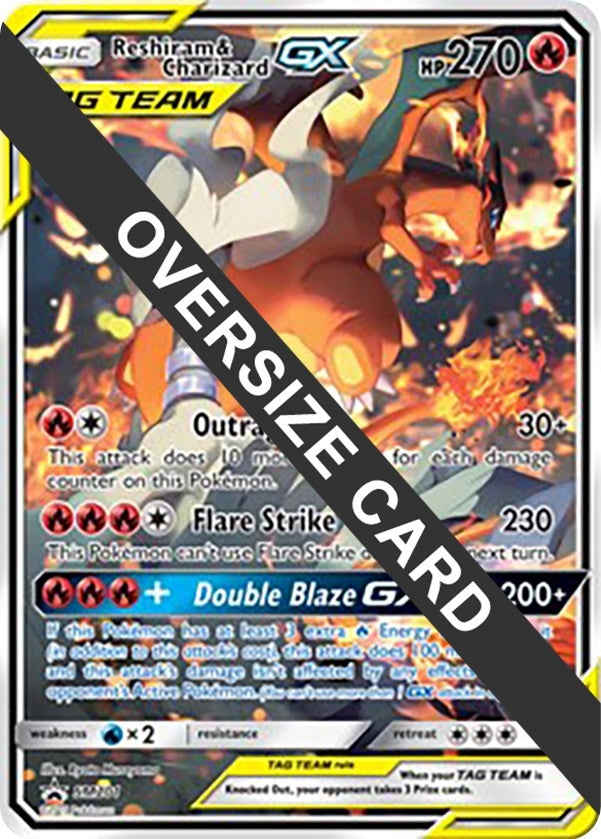 Image for Reshiram & Charizard GX - SM201 (SM201) (Jumbo Cards) - Pokemon