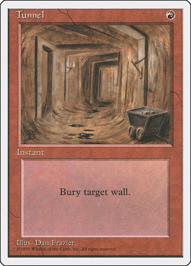 Tunnel [4ED] - MTG Single