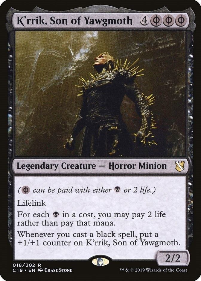 K’rrik Son of Yawgmoth (18) [C19] - MTG Single