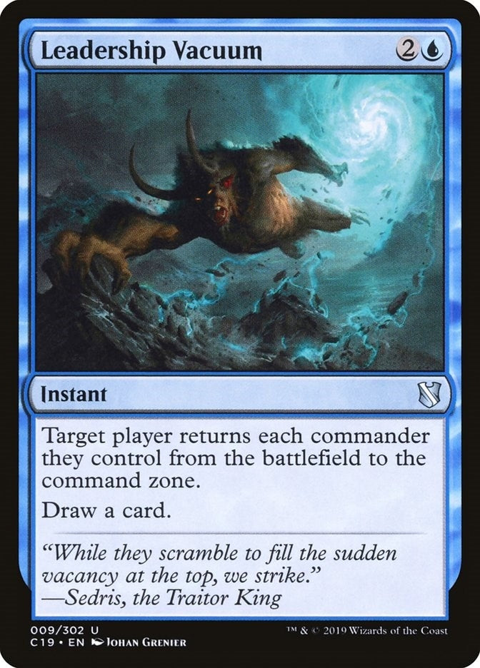 Leadership Vacuum (9) [C19] - MTG Single